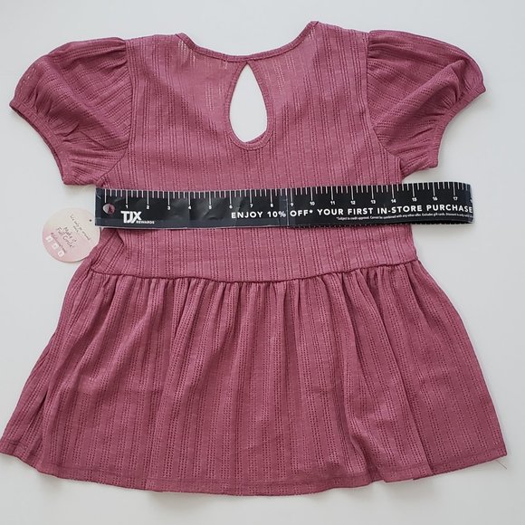 FULL CIRCLE TRENDS Lace Pleplum Top - Picture 5 of 10